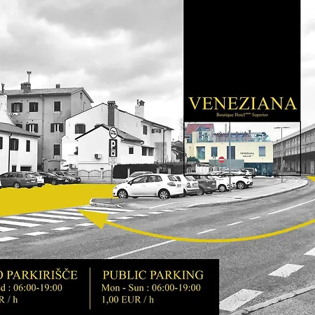 Veneziana Boutique Superior Szálloda Koper városi község